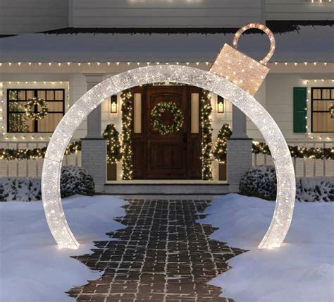 metal decoration for house archways|diy christmas archway ideas.